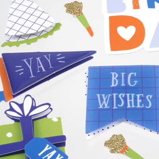 Blue Birthday Boy Stickers by Recollections™